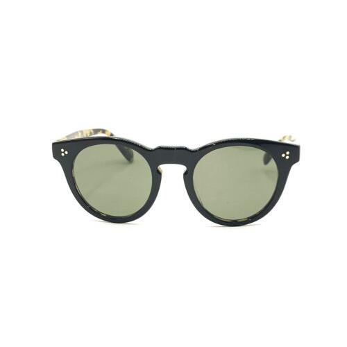 Oliver Peoples OV5453SU Lewen Sunglasses 13099A Black/polarized Size 49 - Frame: Black, Lens: Green