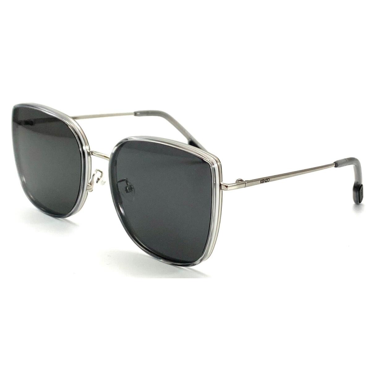 Kenzo Paris KZ40093F 16A Silver Sunglasses 59-20 145 W/case