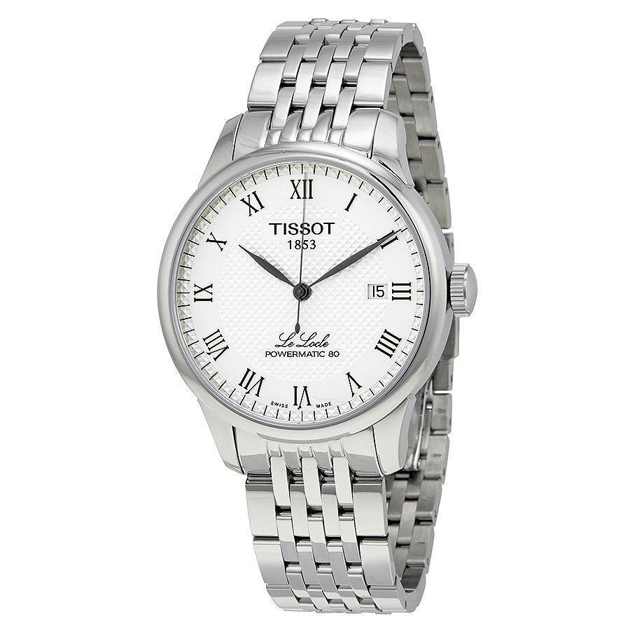 Tissot Men`s Swiss Le Locle Stainless Steel Silver Dial Watch T006.407.11.033.00