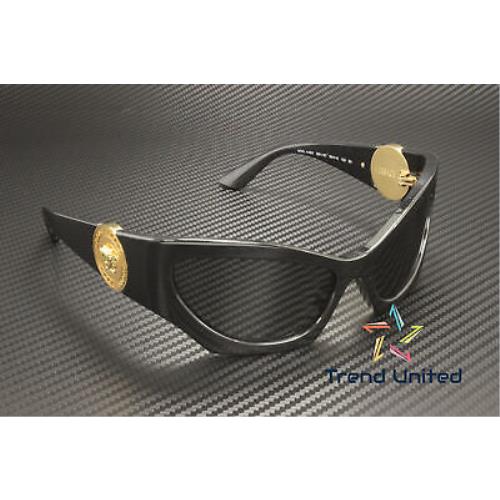 Versace sunglasses  - Black Frame, Dark Grey Lens