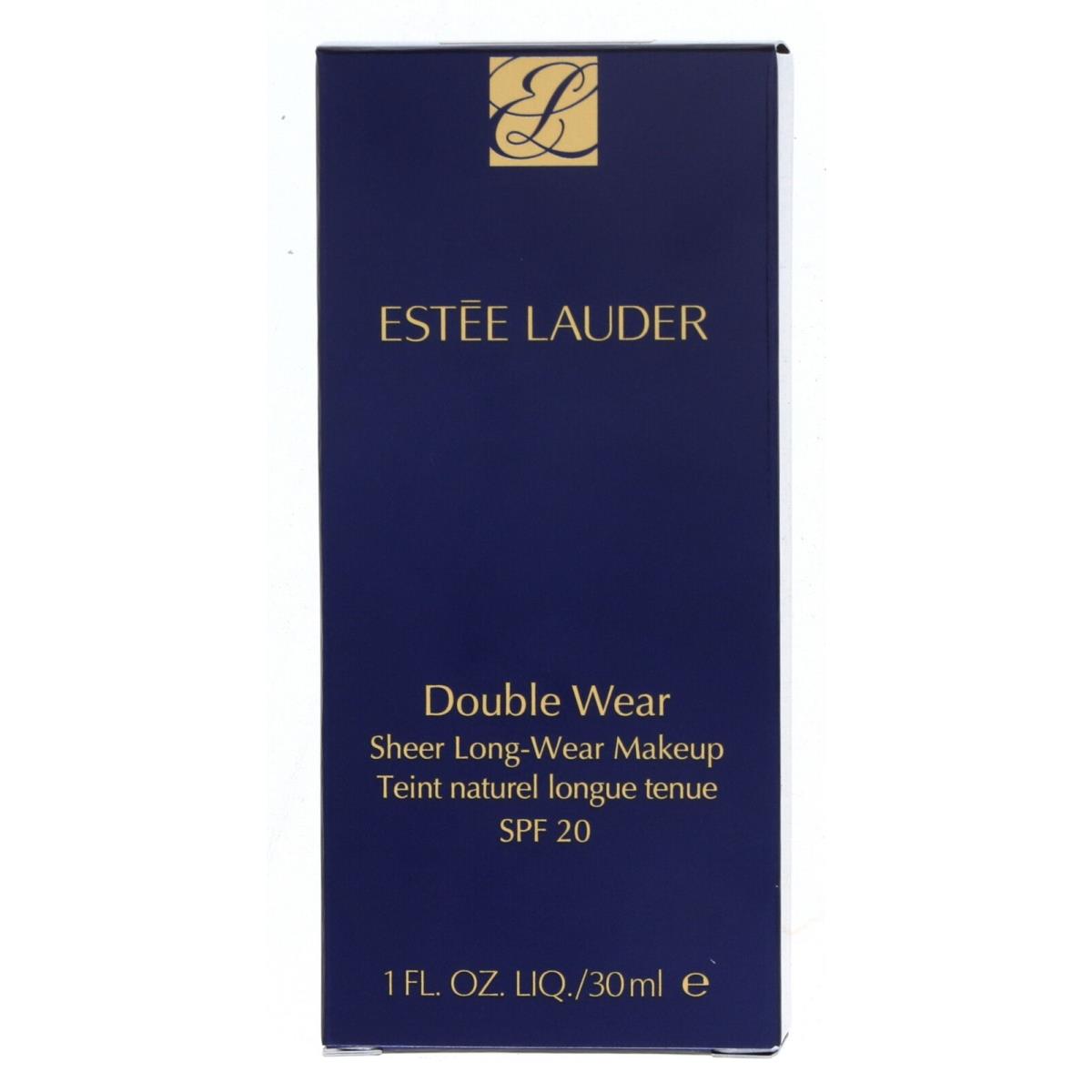 Estee Lauder Double Wear Sheer Long-wear Makeup SPF20 3C2 Pebble 1 oz