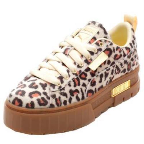 Puma shoes Mayze Leopard Platform - Beige 0