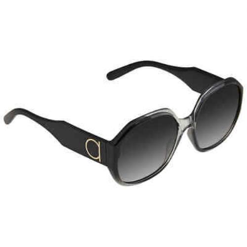 Salvatore Ferragamo sunglasses  - Frame: Black, Lens: Grey