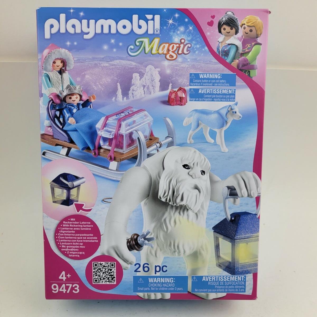 Playmobil 9473 Yeti with Sleigh. Rare