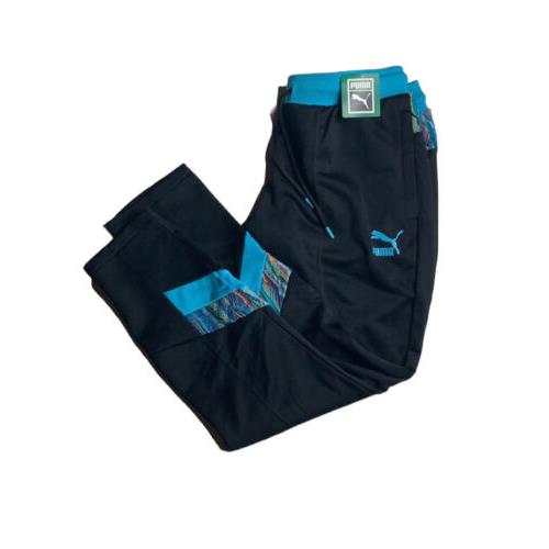 Puma X Coogi Black Blue Atoll Track Sweat Pants Mens 3xl
