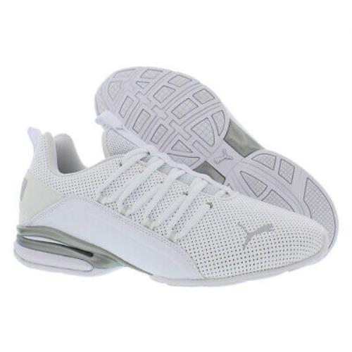 Puma Axelion Perf Mens Shoes Size 12 Color: White/silver - White/Silver , White Main
