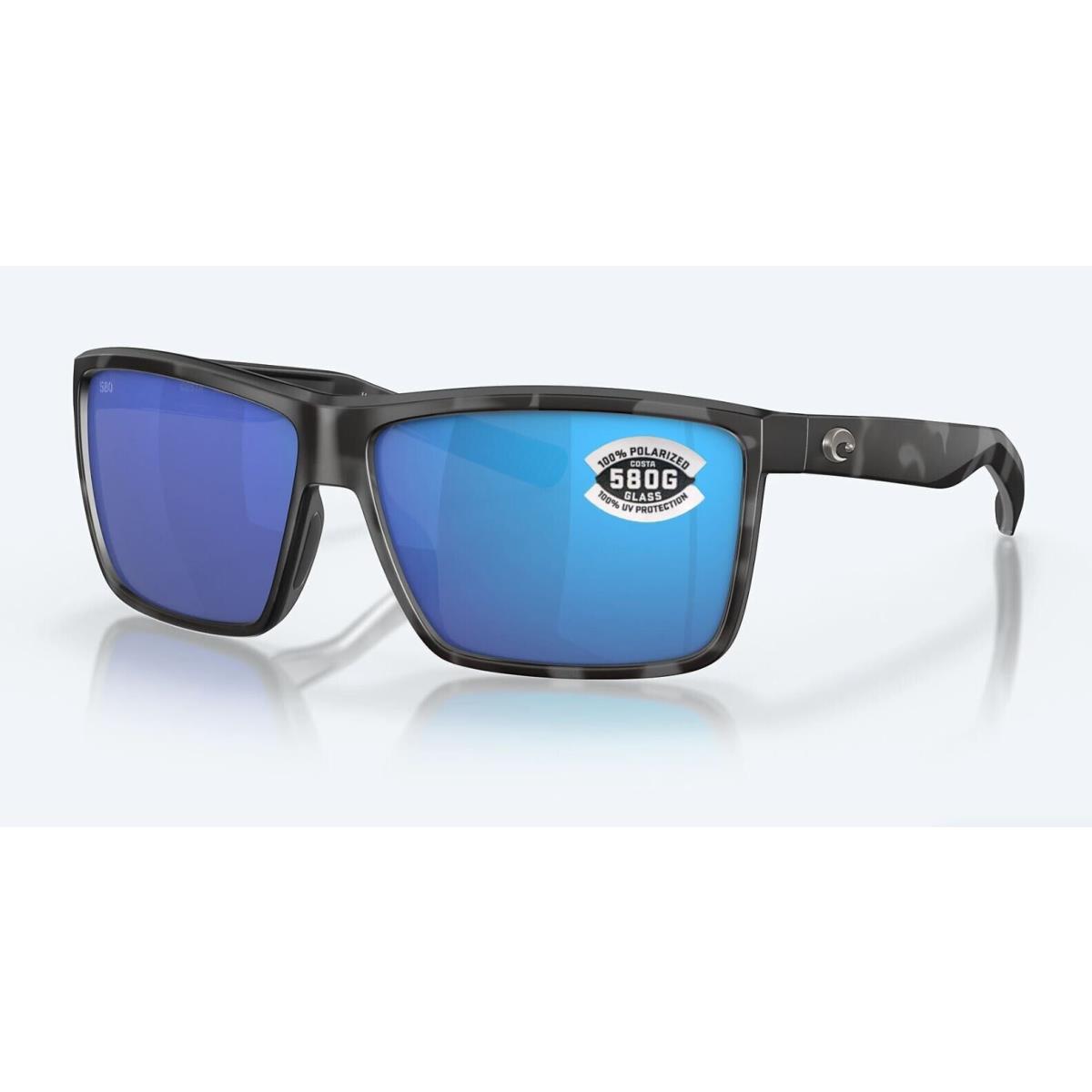 Costa Del Mar Rinconcito Tiger Shark / Blue Mirror Polarized Glass 580G