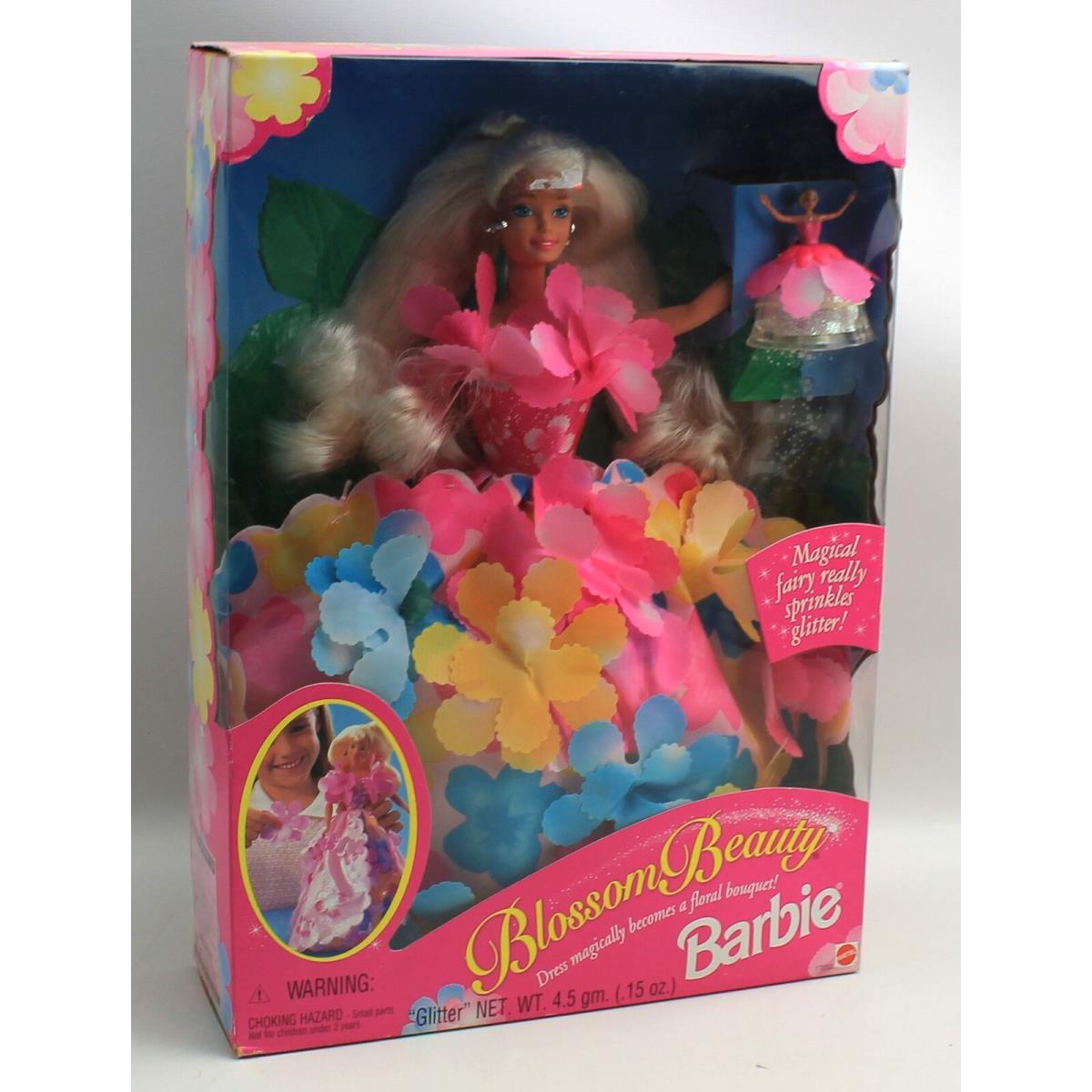Barbie Blossom Beauty Magical Fairy Glitter Doll