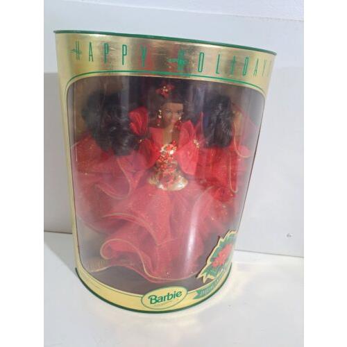 Mattel 10911 Holiday Barbie African American 1993 Special Edition 11.5 Doll