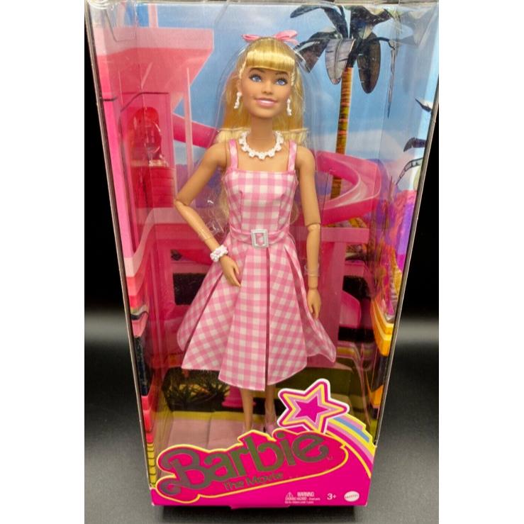 Barbie The Movie Collectible Doll Margot Robbie As Barbie In Pink Gingham Dress