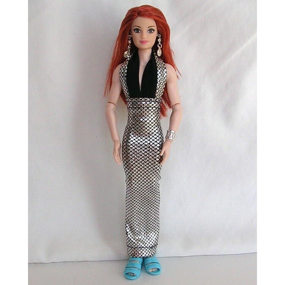 Mattel Barbie Ken Size Drag Queen / Androgynous Doll Handmade Clothing TGQ0750