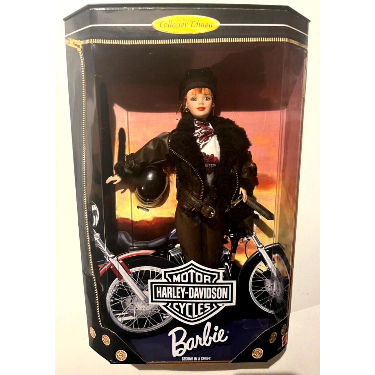 Barbie -harley Davidson Motorcycles Barbie w/ Sportster 1200: Second Series 1998