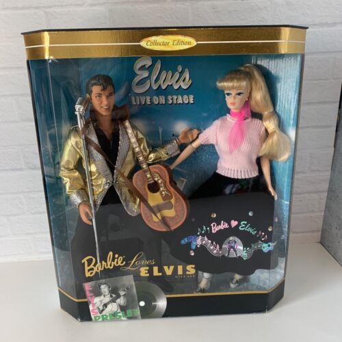 Barbie Loves Elvis Collector Edition Gift Set Mattel 17450 Nrfb 1996 Doll