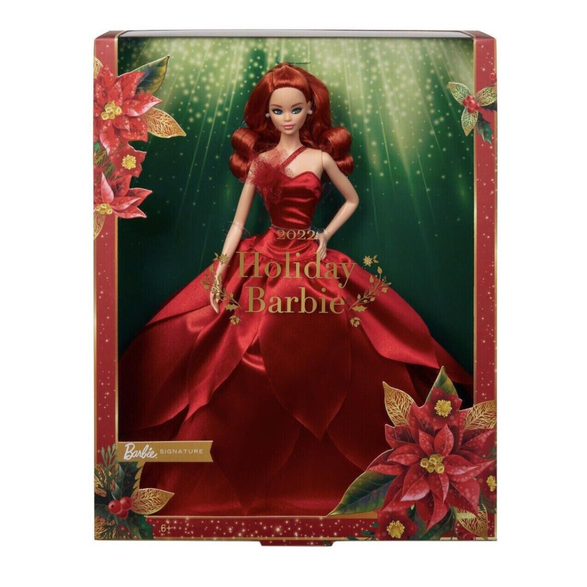 2022 Holiday Barbie Red Hair - Walmart Exclusive - Nrfb - HGW73