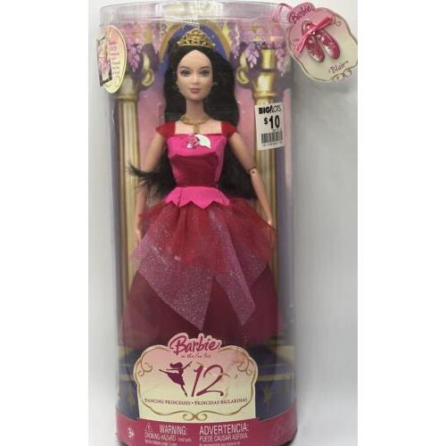Nrfb Barbie IN The 12 Dancing Princesses Princess Blair Doll Mattel 2006 Mib