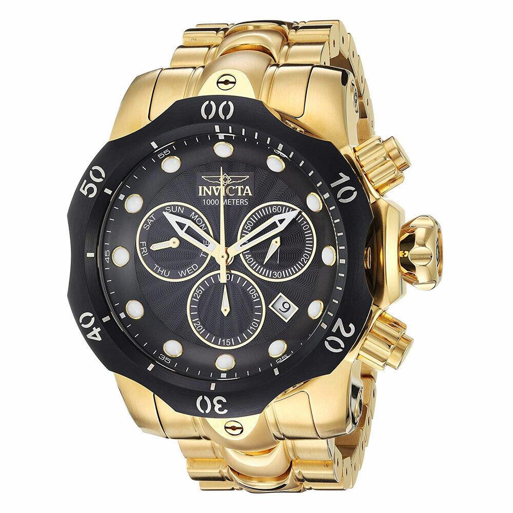 Invicta Venom Chronograph Black Dial Mens Watch 23892