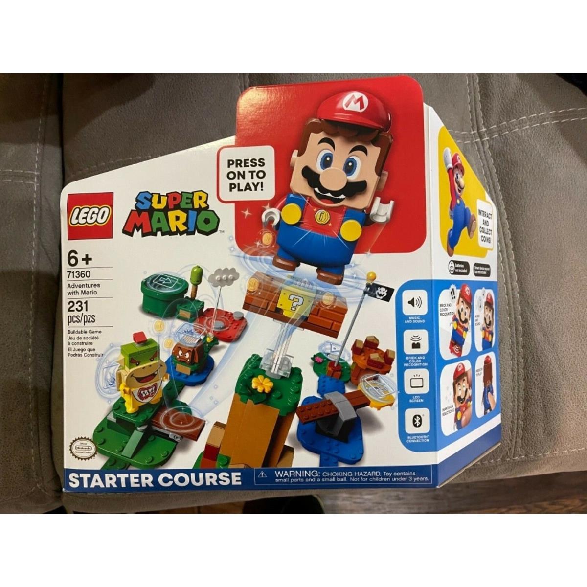 Super Mario Adventures Lego 71360 Starter Course 231 Pieces