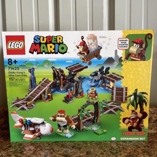 Lego Super Mario Diddy Kong`s Mine Cart Ride Expansion Set 71425