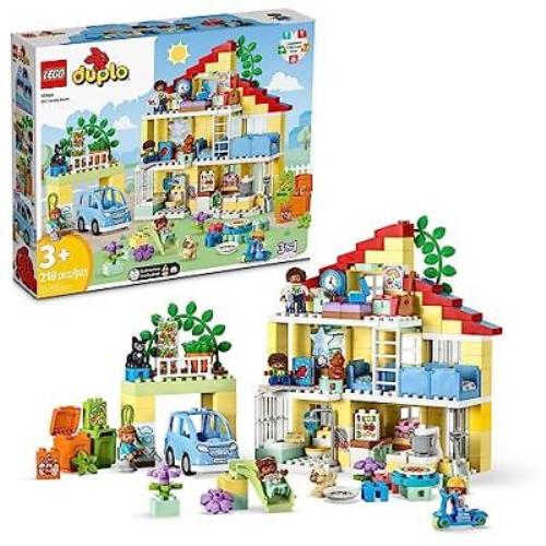 Lego Duplo Town 3in1 Family House 10994 Educational Stem Building Set