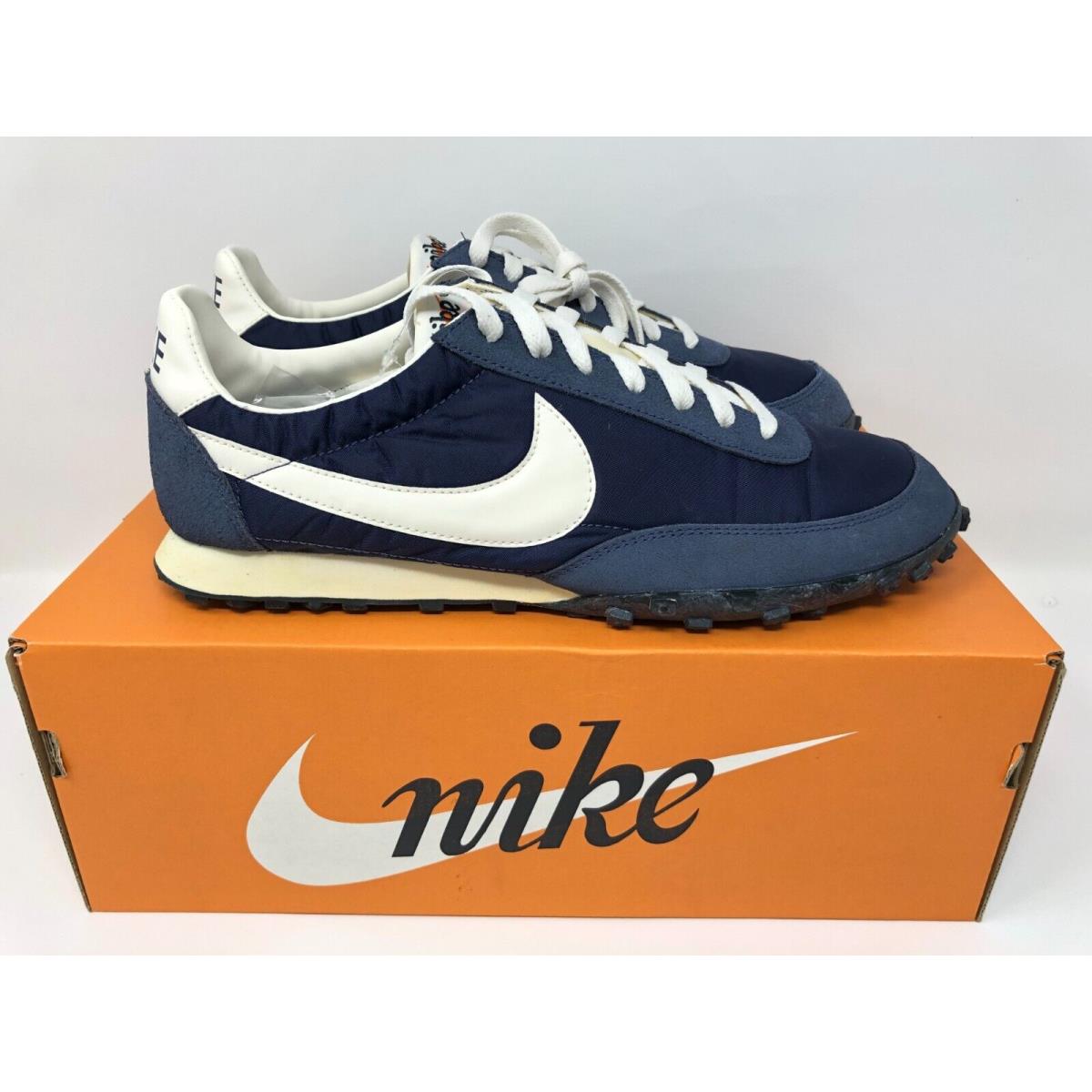 Nike X J.crew Waffle Racer Vntg Shoes Navy Blue White 316658-400