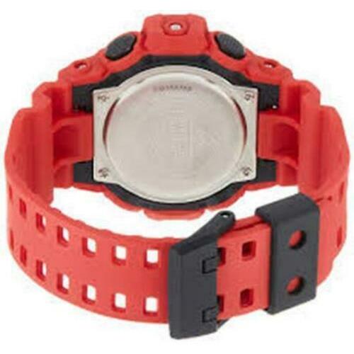 Casio G-shock GA-700-4ADR Men`s Analog-digital Red Resin Strap Wrist Watch