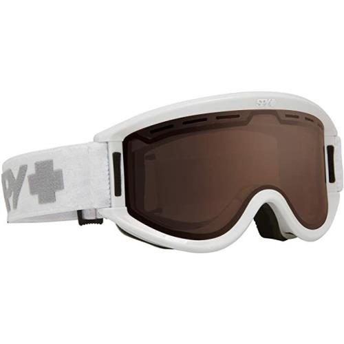 Spy Optic Getaway Snowboarding Goggles Matte White /bronze S1548