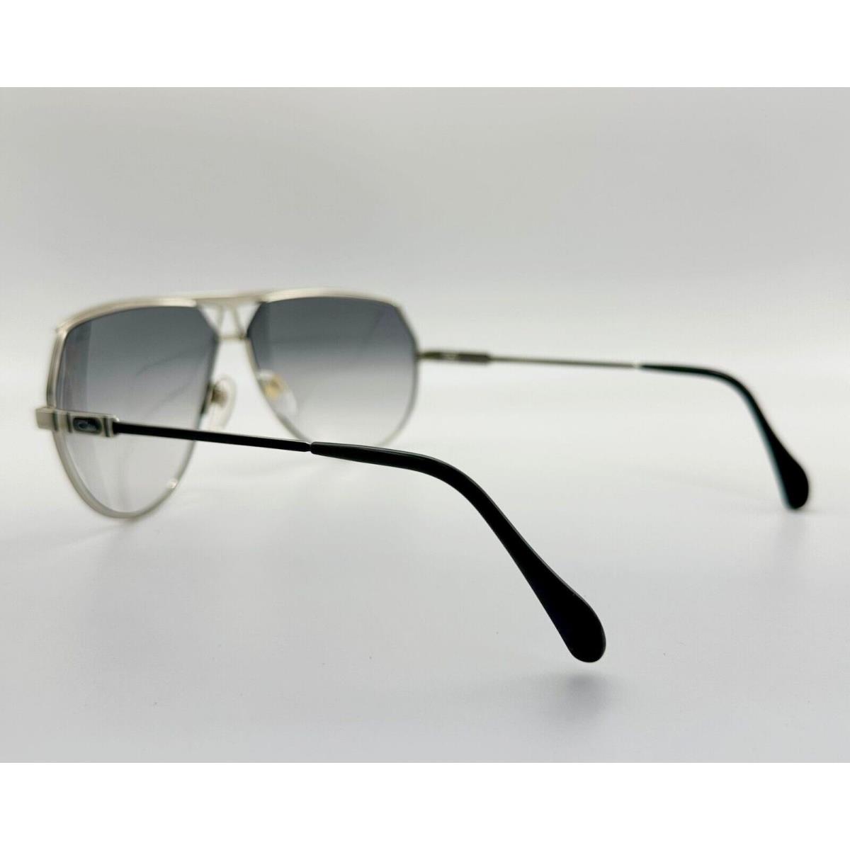 Cazal sunglasses  - Frame: Black-Silver, Lens: Grey 3