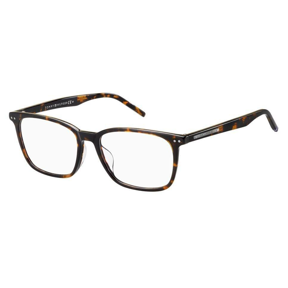 Tommy Hilfiger TH 1737/F 086 54mm Men`s Eyeglasses Ophthalmic Frame Havana