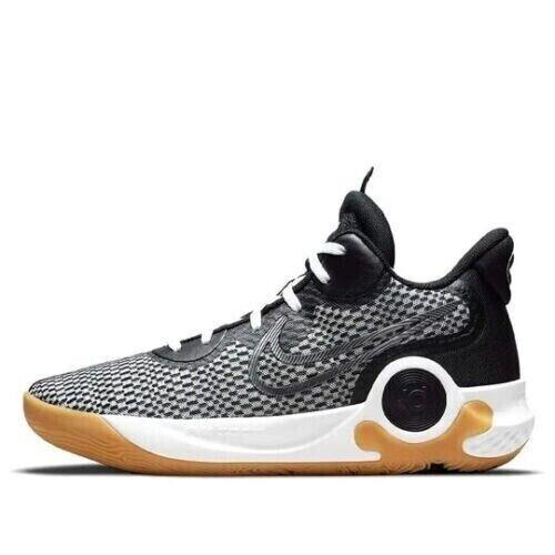 Nike KD Trey 5 IX CW3400-006 Mens Black/grey Low Top Running Sneaker Shoes CG403 - Black Metallic Cool Grey