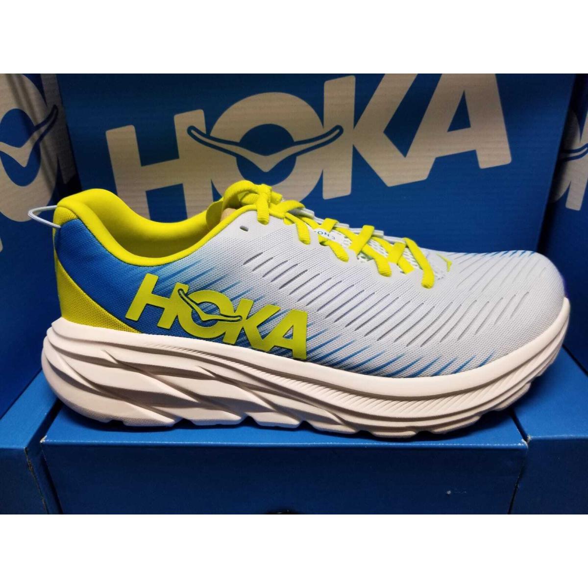 Rincon 3 Hoka One One Ice Water/diva Blue Iwdb 1119395 D Men`s Shoes