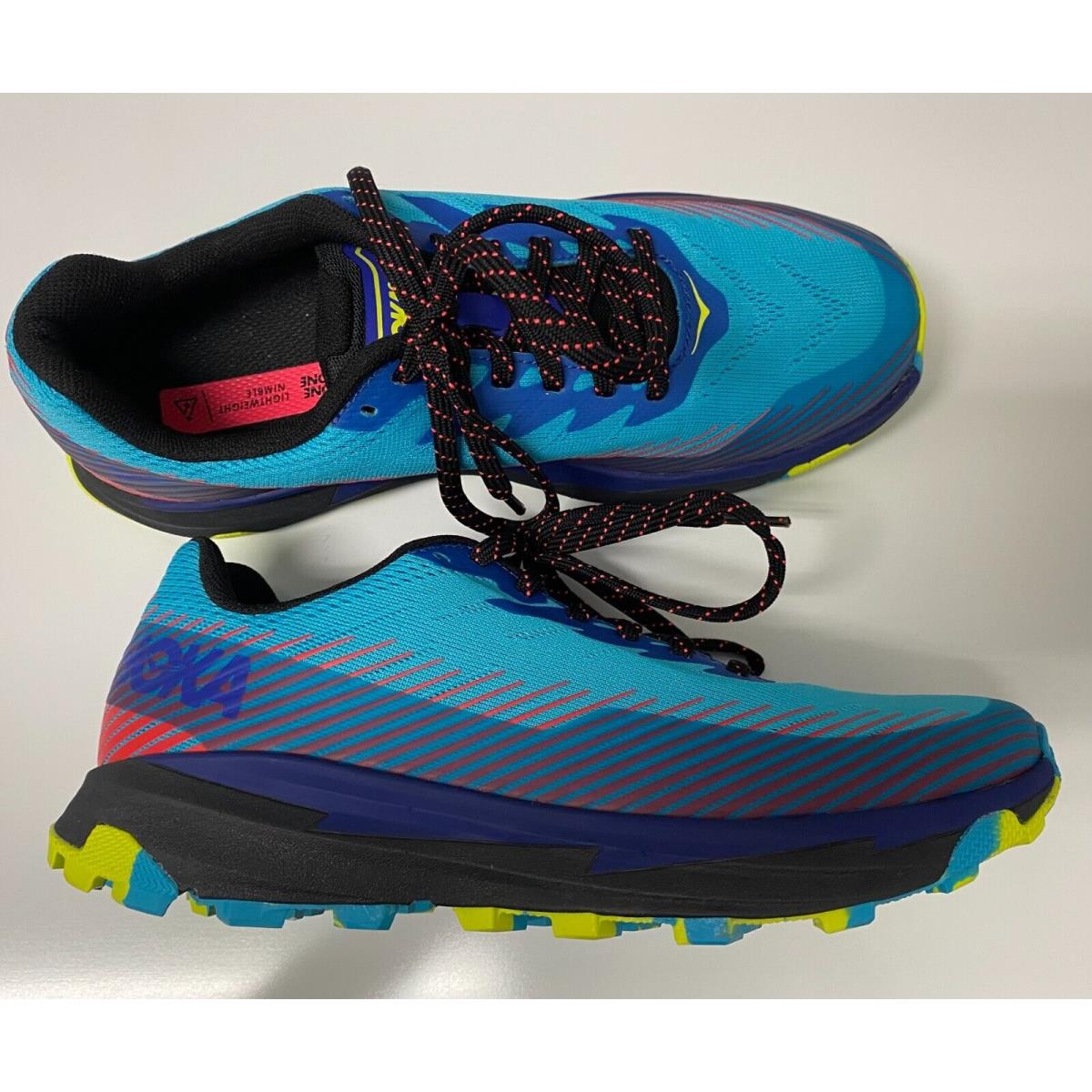 Hoka One One Women`s Torrent 2 Lightweight Trail Running Shoes Size: 7.5
