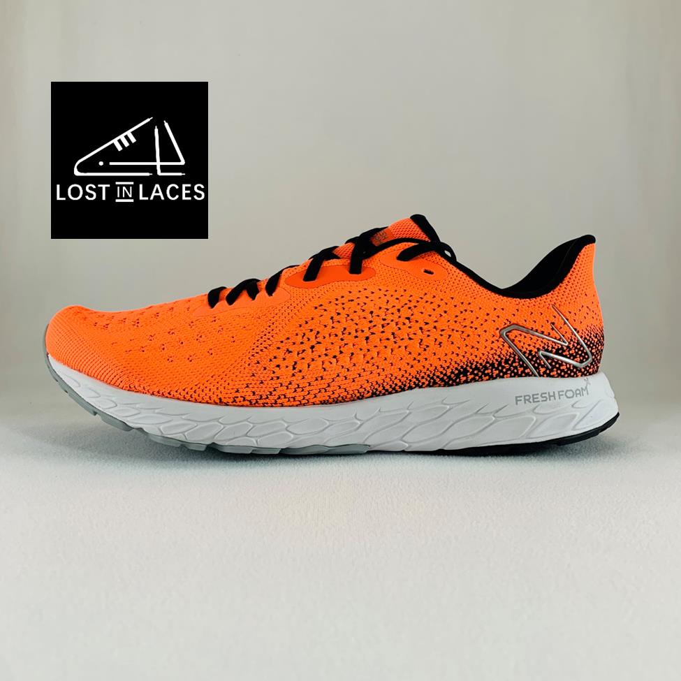 New Balance Fresh Foam X Tempo v2 Orange White New Running Shoes Men`s Sizes