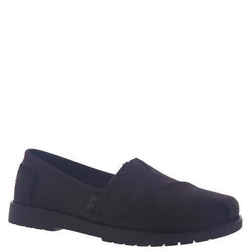 Womens Skechers Bobs Chill Lugs-urban Spell Black/black Fabric Shoes