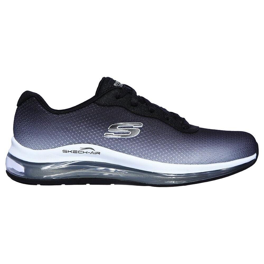 Skechers 12640 Women`s Skech-air Element Shoes Sneakers Black White Size 8 US