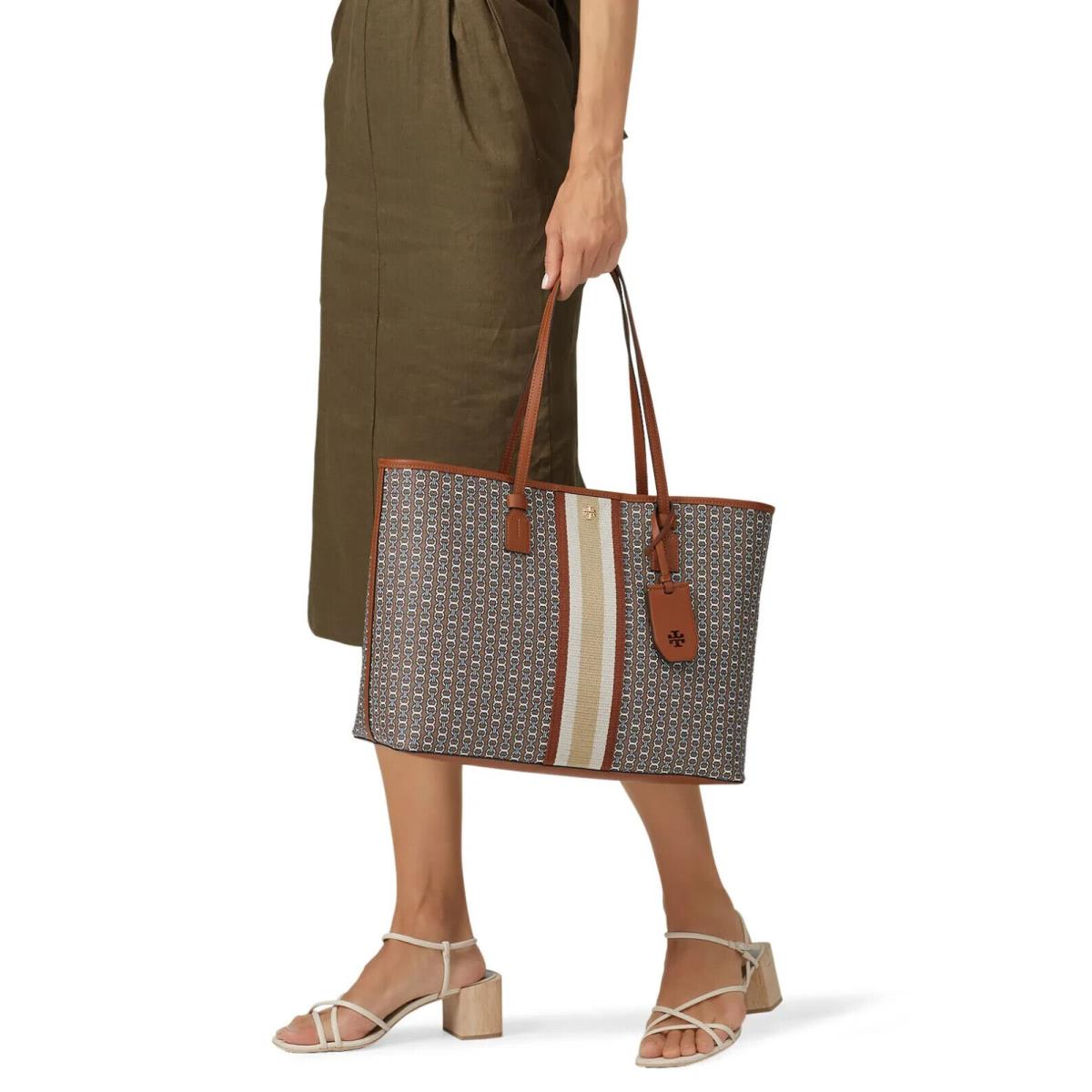 Tory Burch Gemini Link Tote Bag - Light Umber 53303