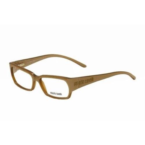 Roberto Cavalli Eyeglasses Arsinoe 281 R77 Brown Full Rim Optical Frame 52mm