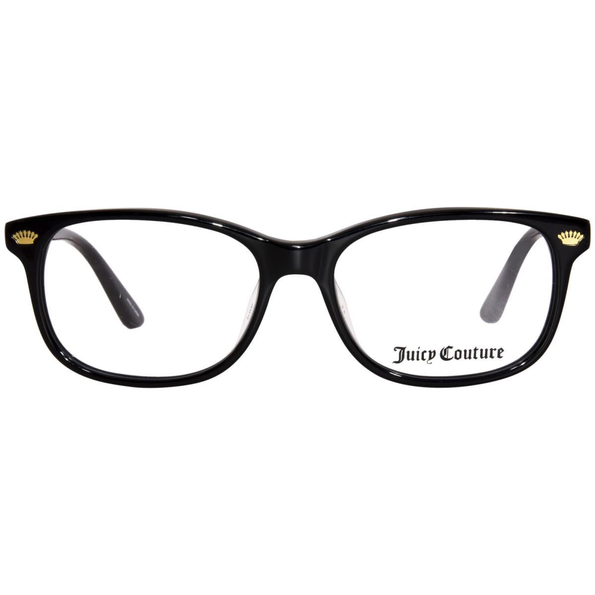 Juicy Couture JU-933 3H2 Eyeglasses Youth Kids Girl`s Black/pink Full Rim 48mm