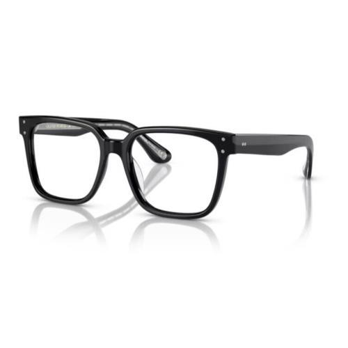 Oliver Peoples 0OV5502U Parcell 1492 Black 53mm Square Men`s Eyeglasses - Frame: Black
