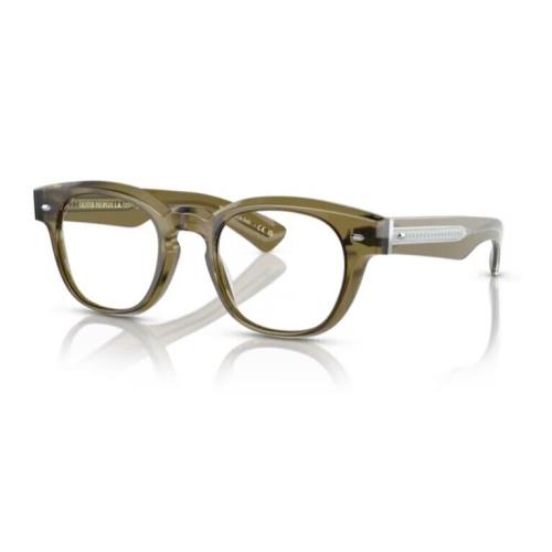 Oliver Peoples 0OV5508U Allenby 1678 Dusty Olive 49mm Square Men`s Eyeglasses