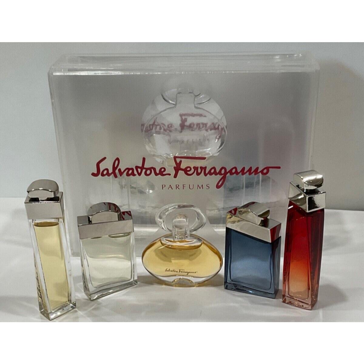 Salvatore Ferragamo Gift Set Perfume Miniature Women 5 Pcs