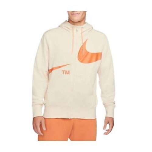 Nike Sportswear Tech Fleece Full-zip Hoodie Mens Style : Dd6087 - Sand