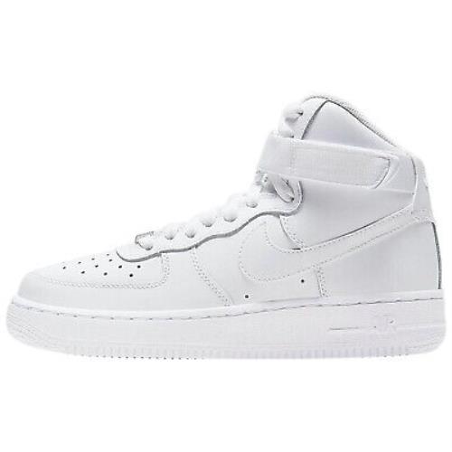 Nike Air Force 1 High LE Triple White GS - White/White