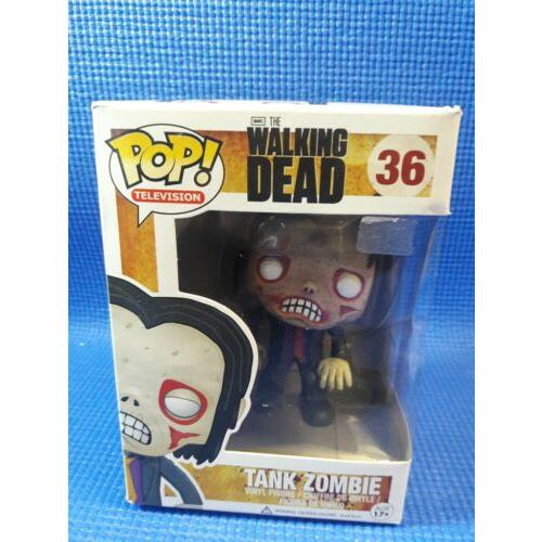 Funko Pop 36 The Walking Dead Tank Zombie Fugitive Toys Exclusive