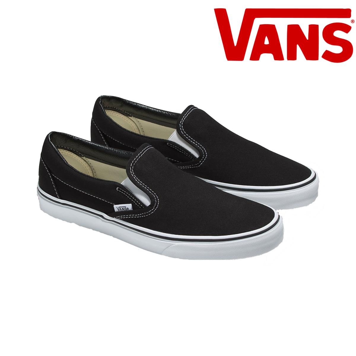 Vans Classic Slip-on Shoe Black/white