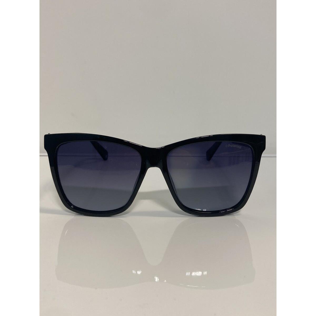 Polaroid 4078SX 807 Black Plastic Woman Polarized Sunglasses