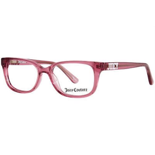 Juicy Couture JU-951 35J Eyeglasses Youth Kids Pink Full Rim 47mm