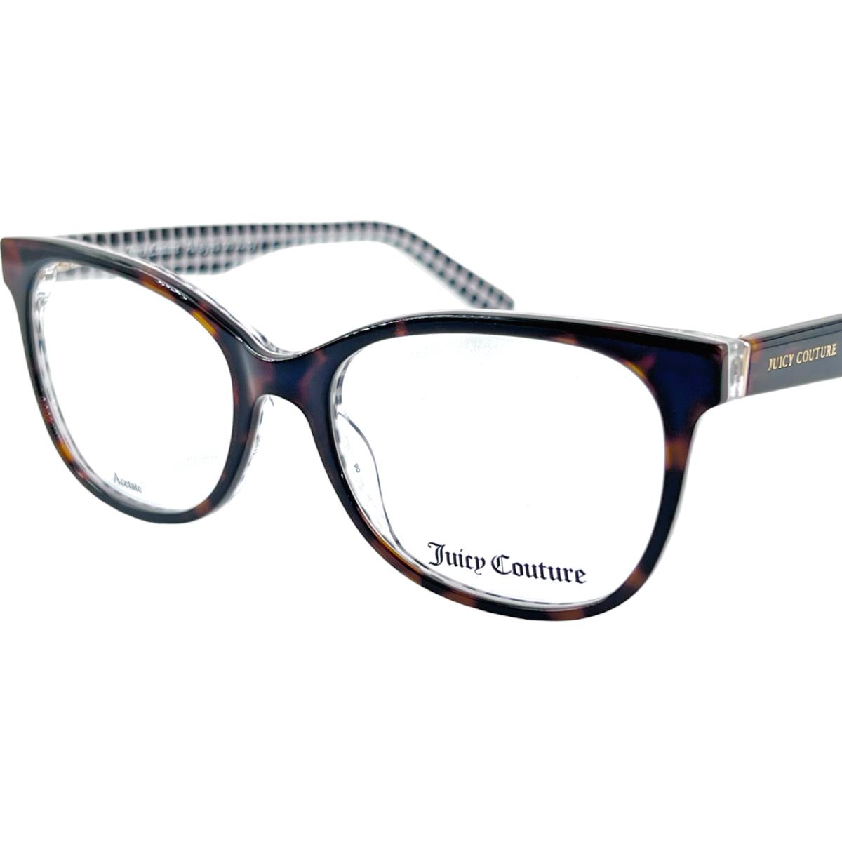 Juicy Couture JU302 Kids Plastic Eyeglass Frame 0086 Havana 50-17 W/case
