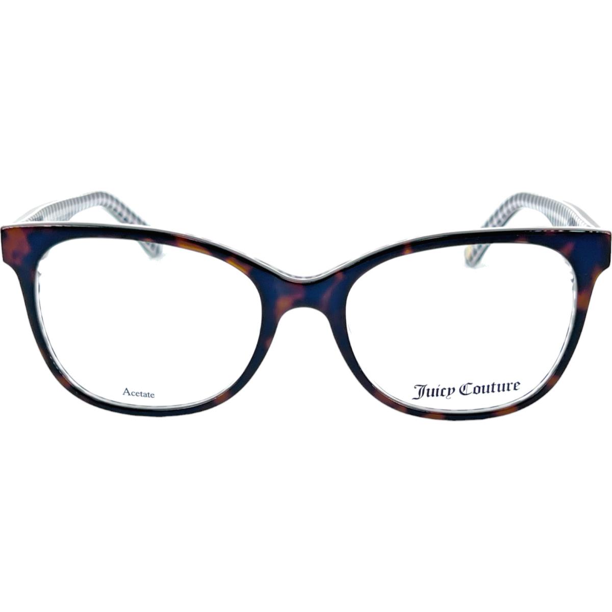 Juicy Couture JU302 Kids Plastic Eyeglass Frame 086 Havana 50-17 w Case