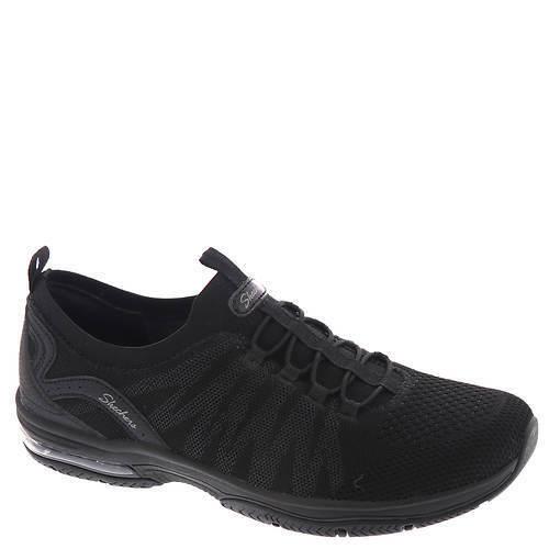 Womens Skechers Active Active-air Black Fabric Shoes
