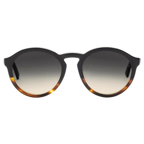 Electric Moon Sunglasses-darkside Tortoise-black Gradient Lens